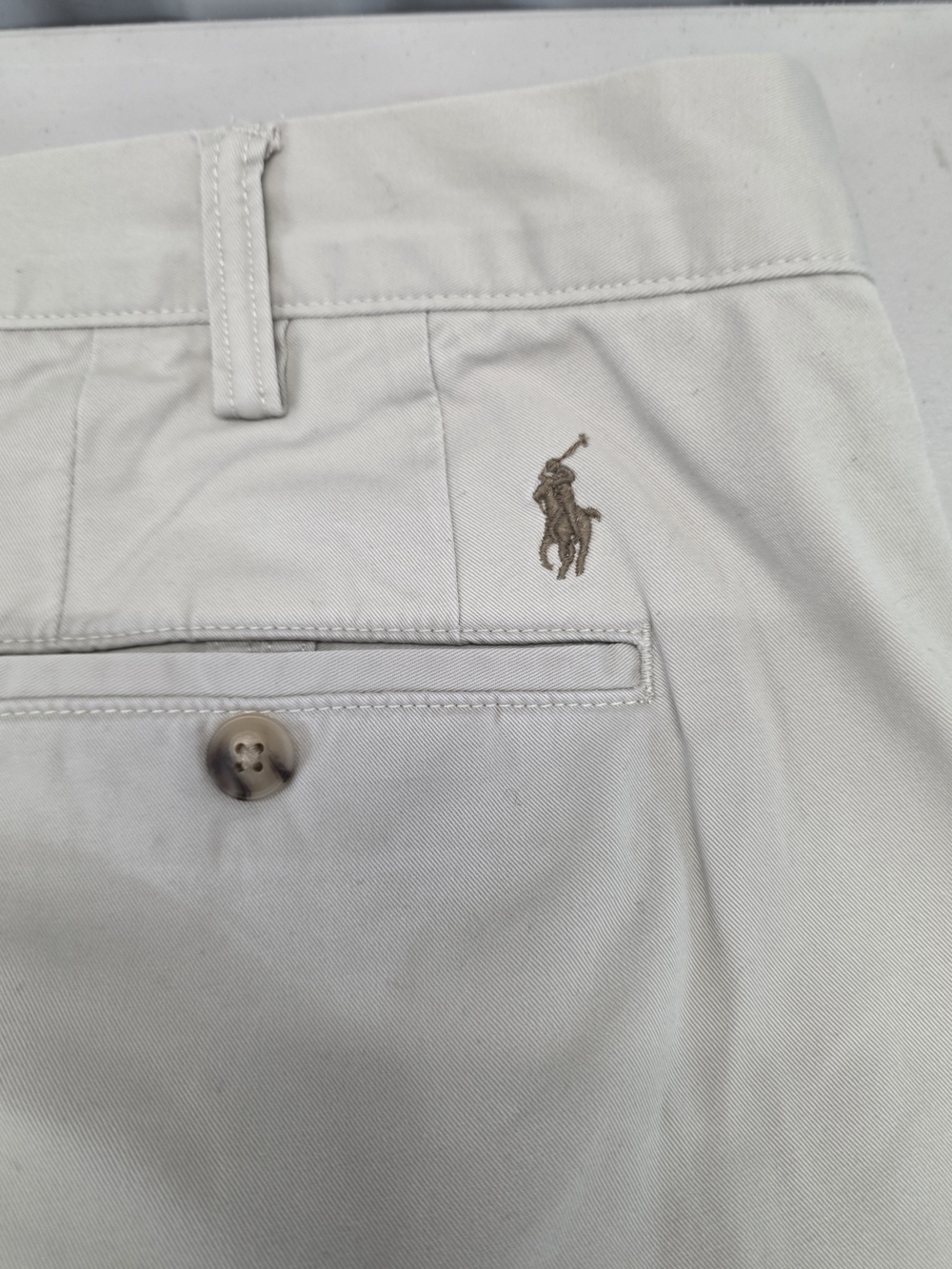 Polo Ralph Lauren Chino Khaki Beige Pants Men's Size 36x32 - Picture 6 of 7